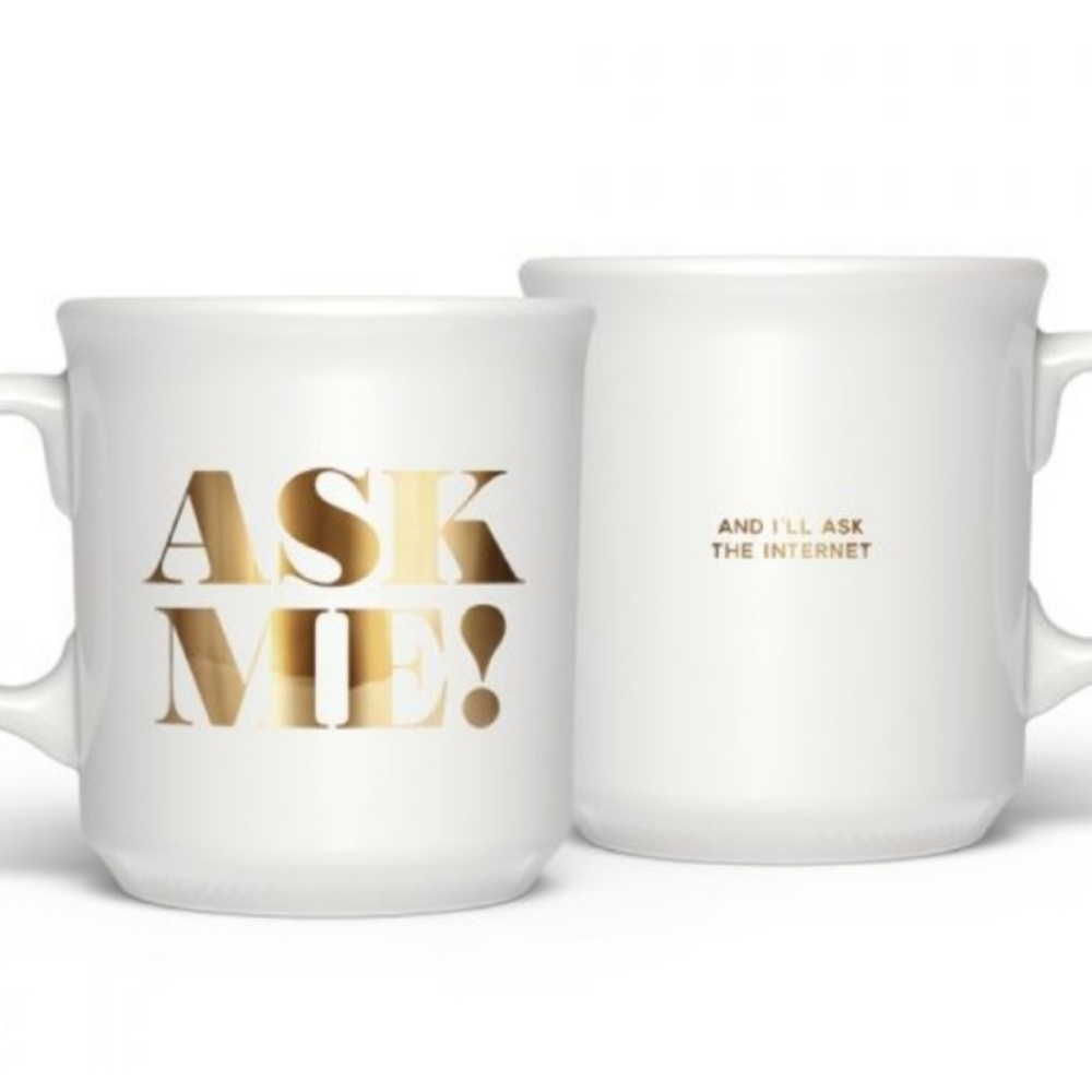 Say Anything "Ask Me" Mug